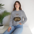 Dog Mama Crewneck Sweatshirt — Cute Puppy Graphic Pullover for Dog Lovers