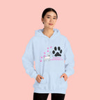 Dog Lover Hoodie — "Pawprints Wherever I Go" Pullover