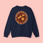Proud Dog Mom Crewneck Sweatshirt — “No Kids, No Problem” Graphic