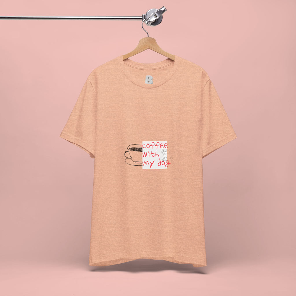 Coffee With My Dog Tee — Cute Dog Lover Coffee T‑Shirt