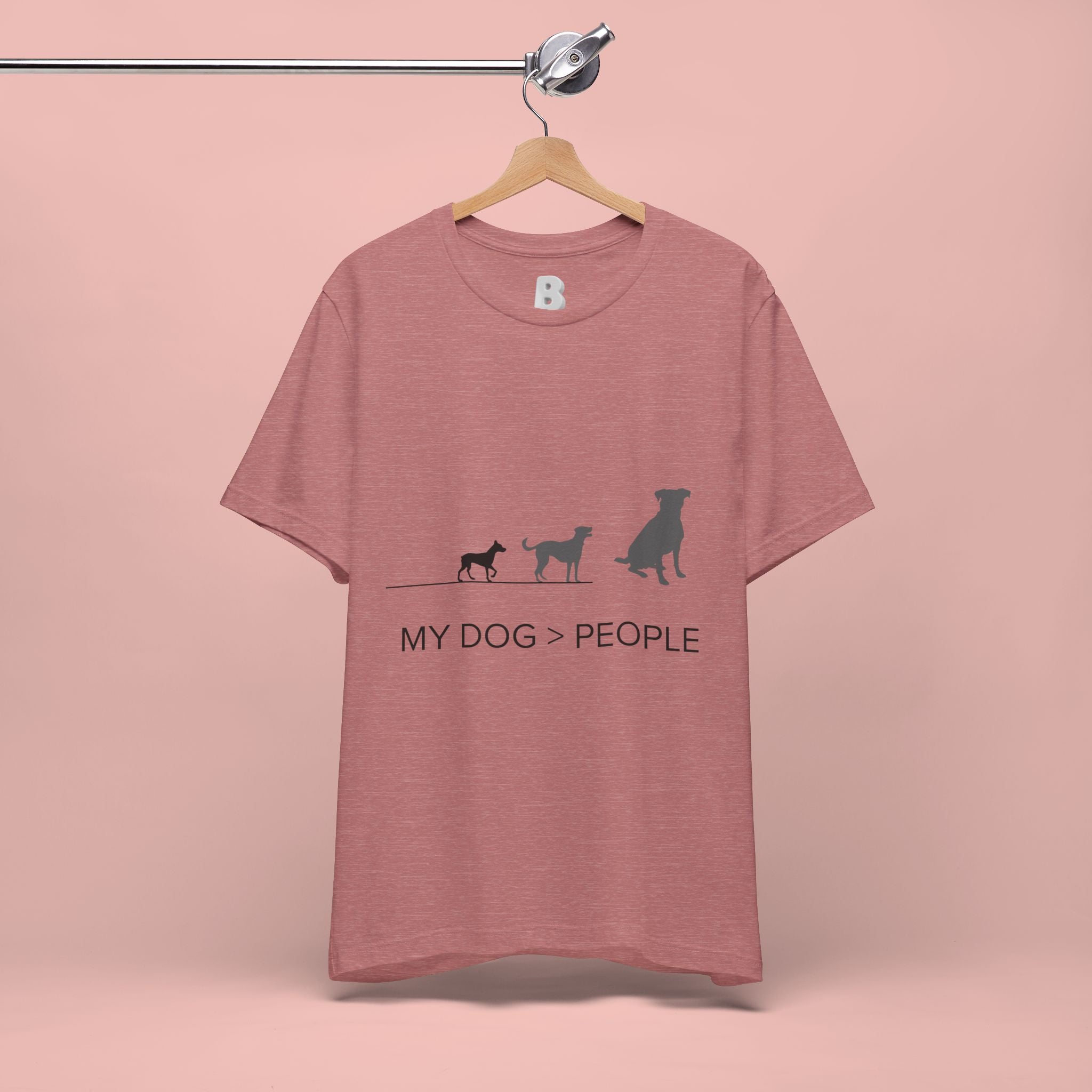 My Dog > People T-Shirt — Funny Dog Lover Tee