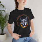 Dog Mom Tee — “Don't Mess With a Dog Mom” Graphic T‑Shirt