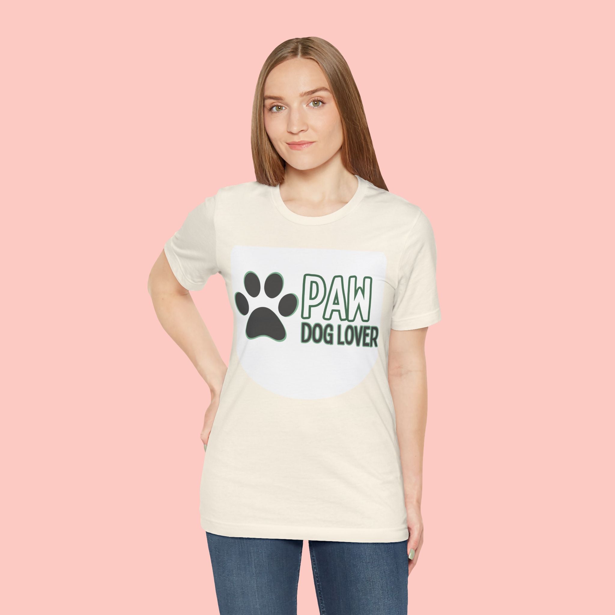 Paw Dog Lover T-Shirt — Cute Paw Print Tee for Dog Owners