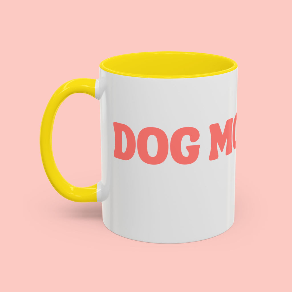 Mom Club Coffee Mug — Cute Paw Print Accent Mug for Dog Moms (11/15 oz)