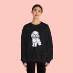 Me & My Dog Cute Doodle Crewneck Sweatshirt