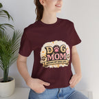 Dog Mom T-Shirt – "Loving My Dog Life" Cute Paw Print Tee for Pet Moms