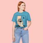 Dog Mom T-Shirt — "Love Your Dog Like a Mom" Paw Print Graphic