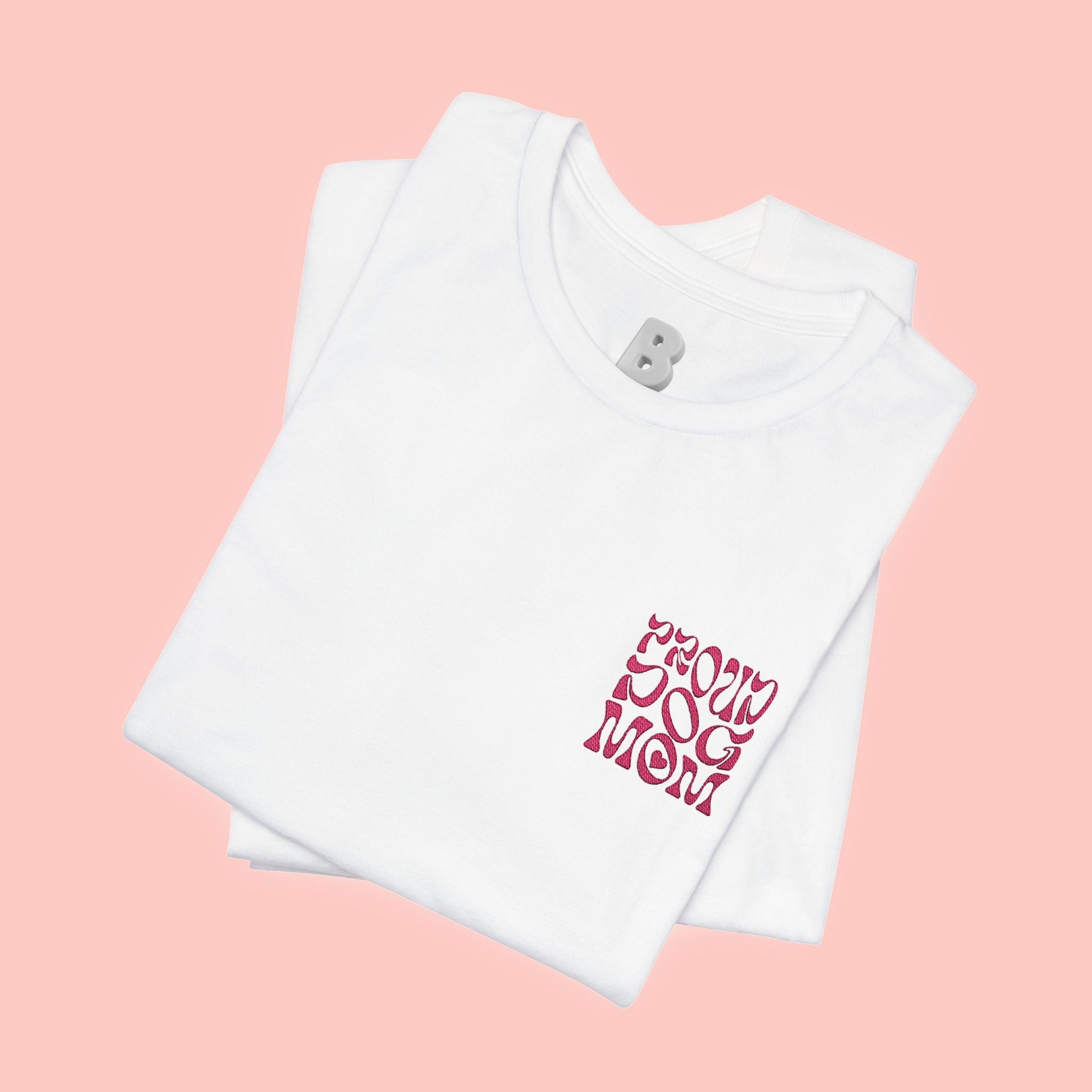 Leopard Hearts Pocket Tee — Women's Cute Animal Print Chest Pocket T‑Shirt