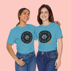 Dog Mom Club T-Shirt — Paw Print Graphic Tee for Pet Lovers