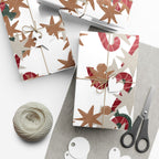 Holiday Candy Cane Gift Wrap Paper