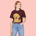 Love Your Dog Tee — Cute Golden Retriever Graphic T-Shirt