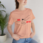 T-Shirt — "Me  My Dog" Minimalist Paw & Hand Illustration