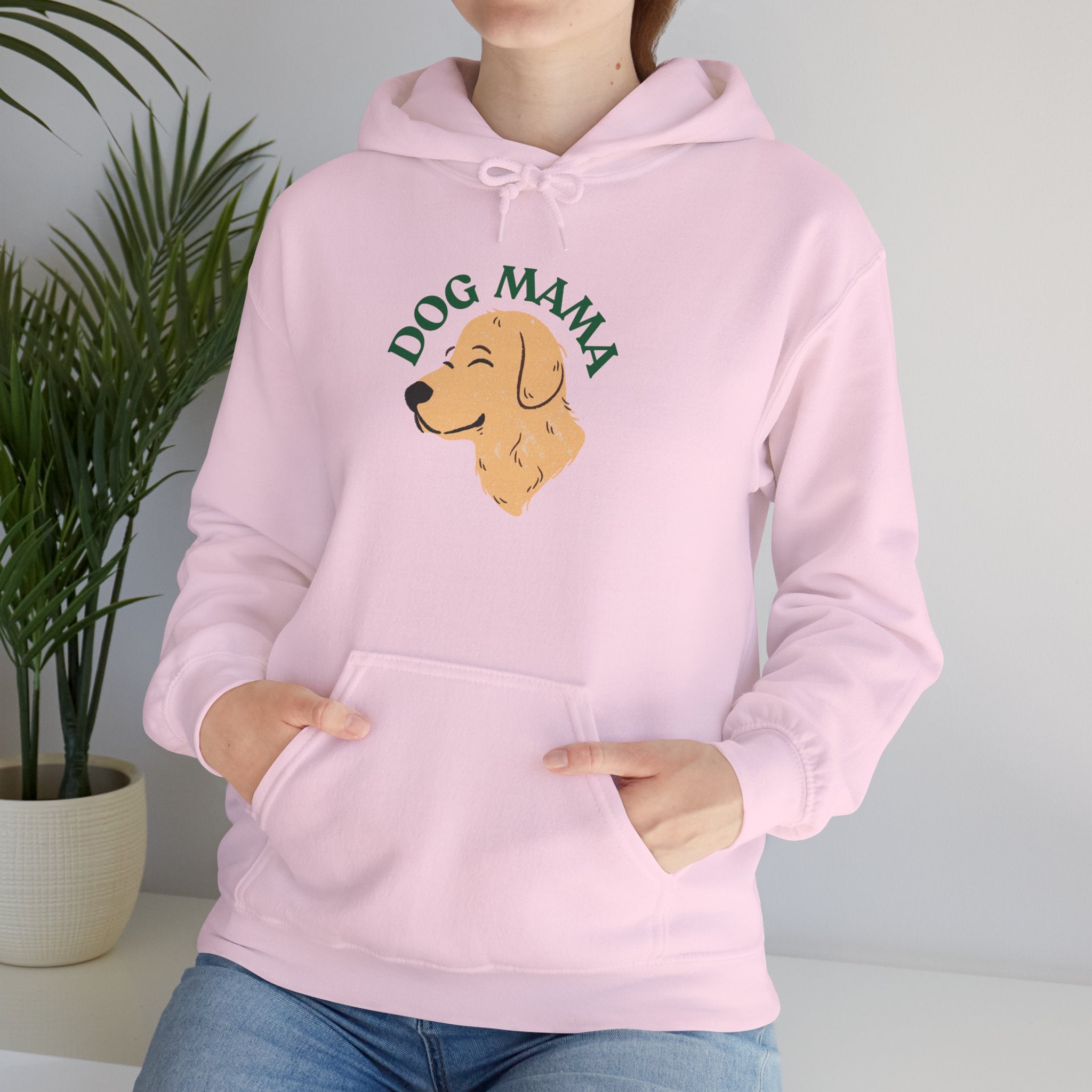 Dog Mama Hoodie — Cute Golden Retriever Dog Mom Sweatshirt