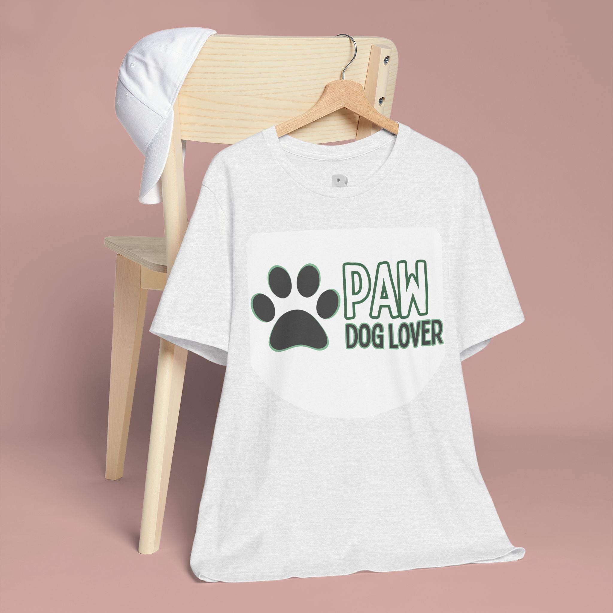 Paw Dog Lover T-Shirt — Cute Paw Print Tee for Dog Owners