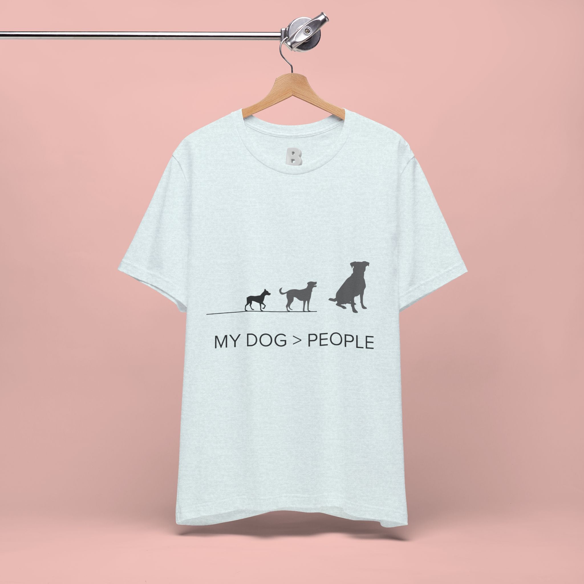 My Dog > People T-Shirt — Funny Dog Lover Tee