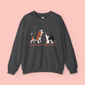 My Dog My Bad Days Sweatshirt – Cute Beagle & Corgi Crewneck for Dog Lovers