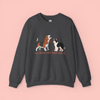 My Dog My Bad Days Sweatshirt – Cute Beagle & Corgi Crewneck for Dog Lovers