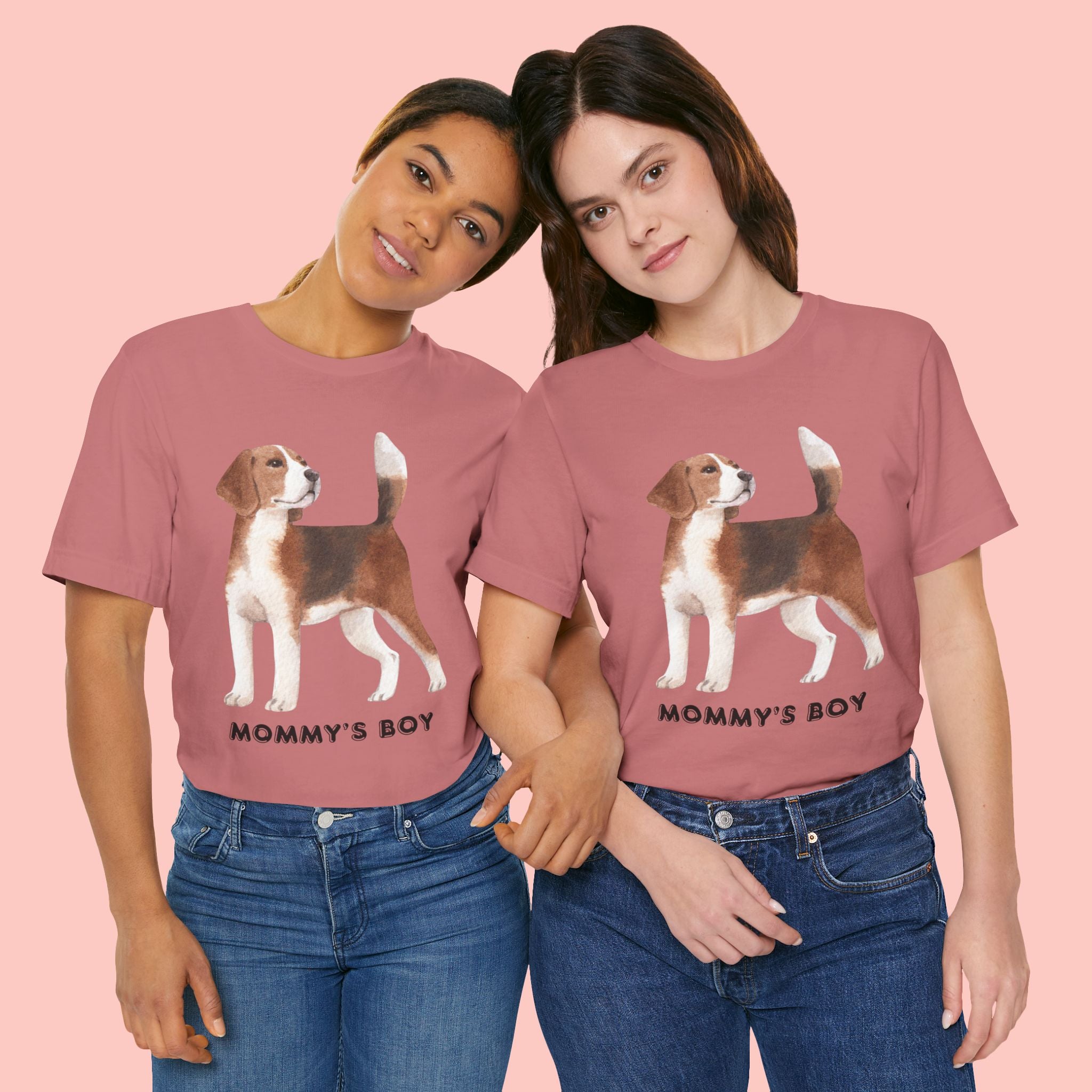 Mommy's Boy Beagle T-Shirt — Cute Dog Lover Tee