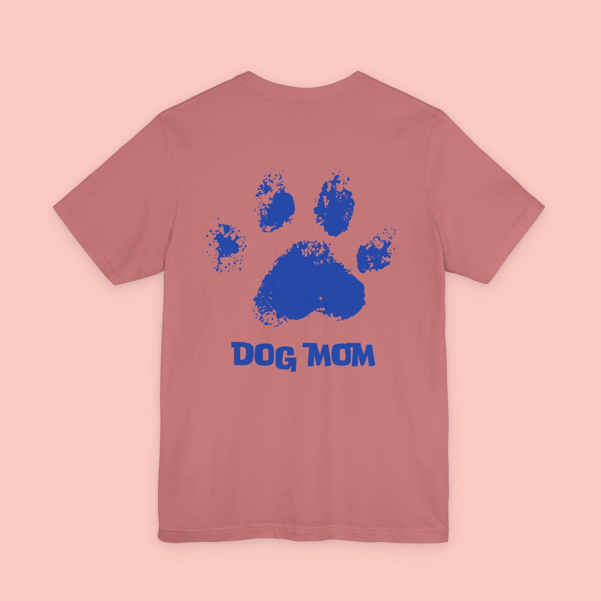 Dog Mom Paw Print T-Shirt