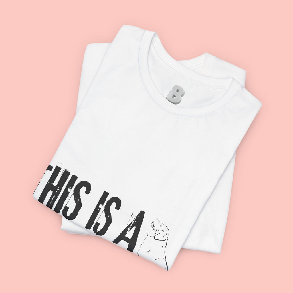 Dog Mom T-Shirt – "This Is A Dog Mom" Graphic Tee