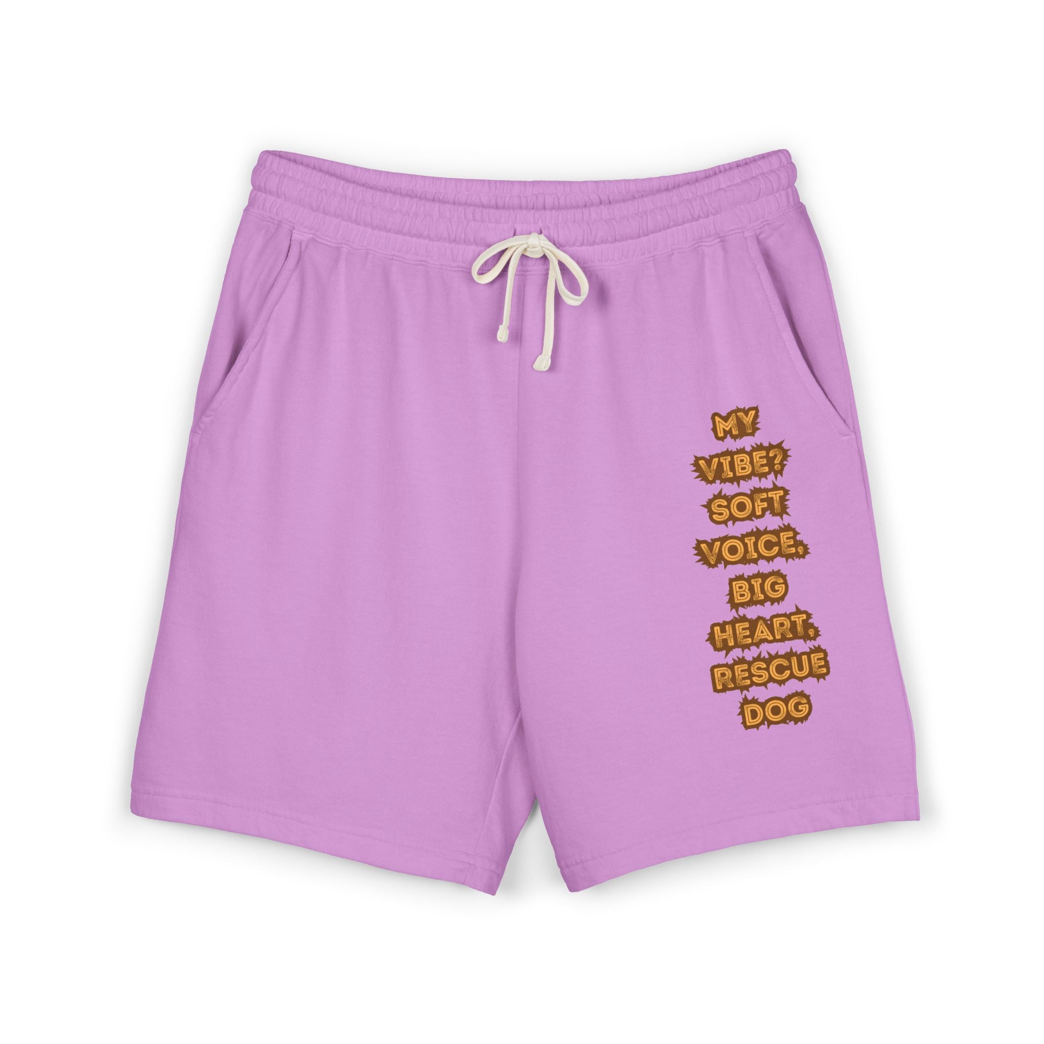 Unisex Garment-Dyed Lightweight Fleece Sweat Shorts