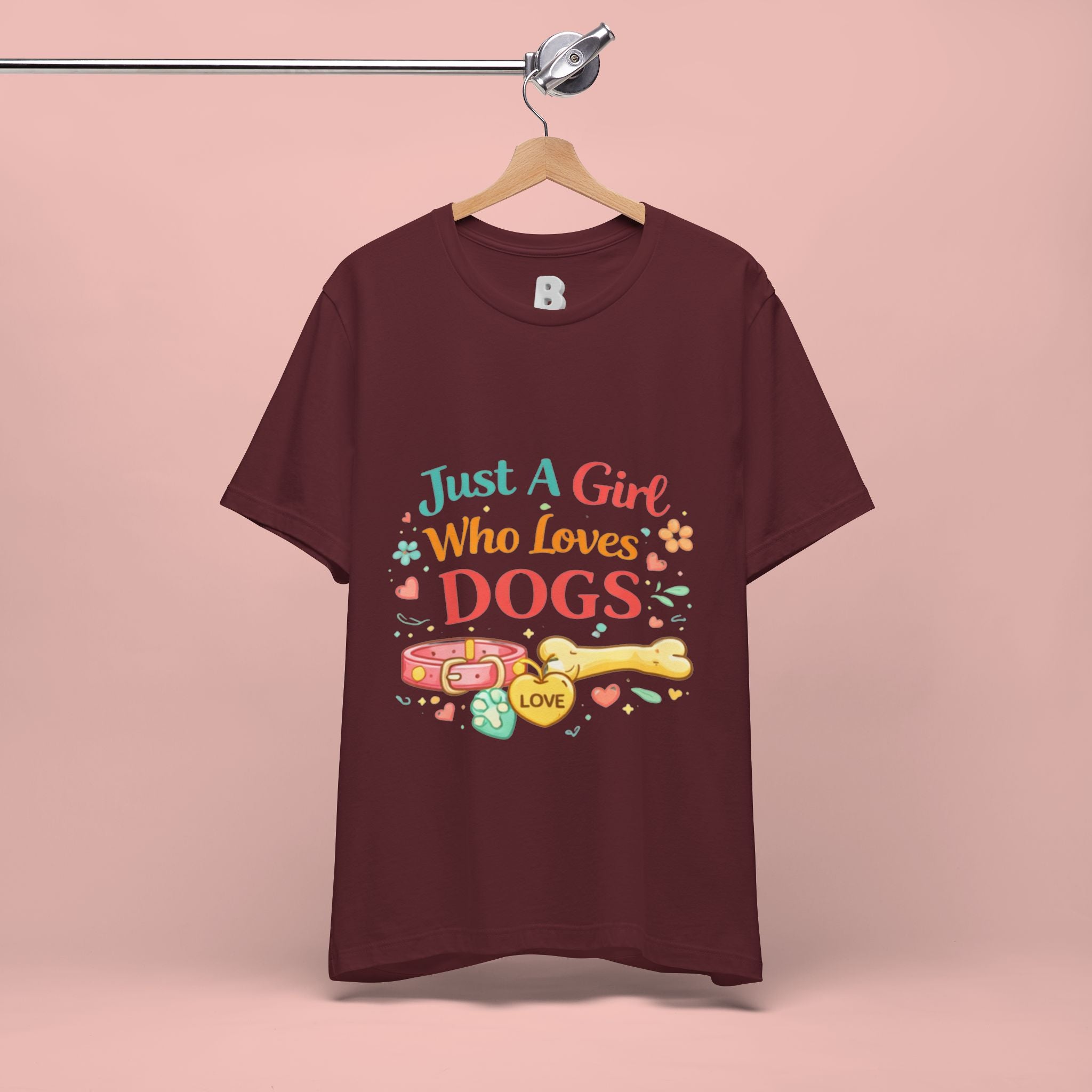 Just A Girl Who Loves Dogs T-Shirt