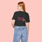 Dog Mom Tee — "Dog Mom Made, Always On" Cute Paw Print Graphic T-Shirt