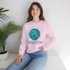 Dog Mom Crewneck Sweatshirt – Proud To Be Dog Mom Graphic Pullover