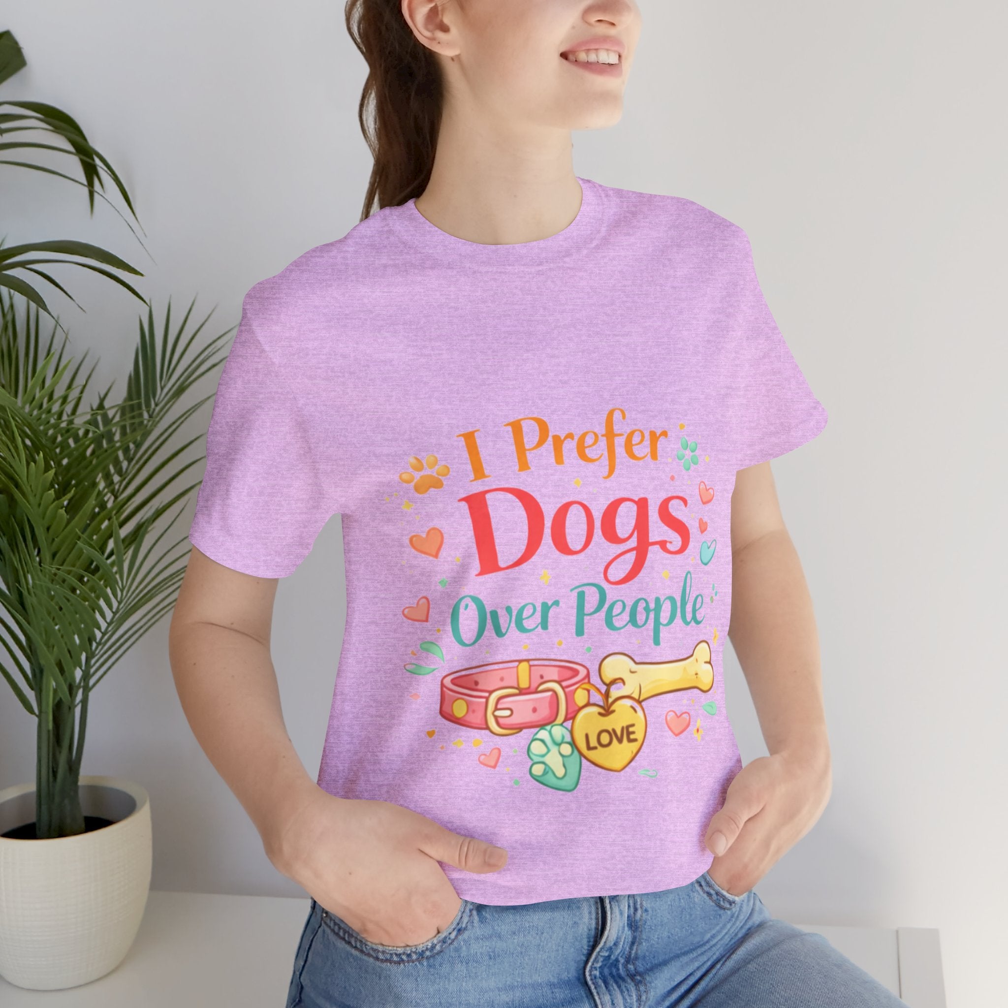 I Prefer Dogs Over People T-Shirt