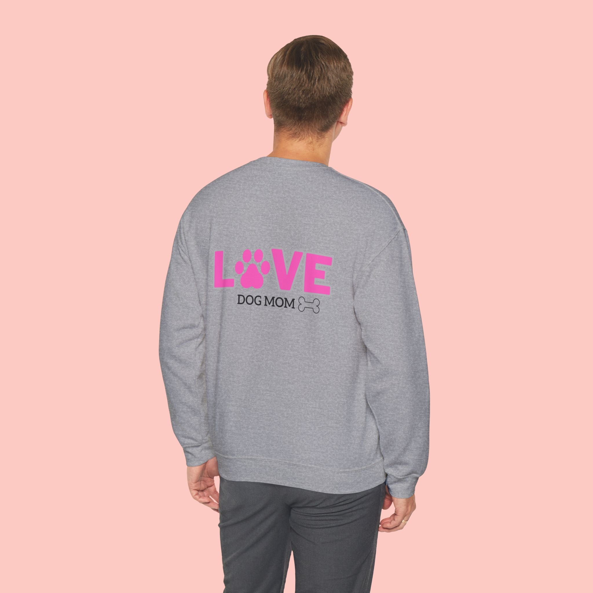 Dog Mom Love Crewneck Sweatshirt