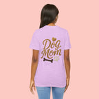 Dog Mom T-Shirt — Cute Paw & Bone Graphic Tee for Pet Lovers
