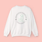 Dog Mom Crewneck Sweatshirt - "I Work Hard So My Dog Can Have A Better Life" Cozy Pet Lover Pullover