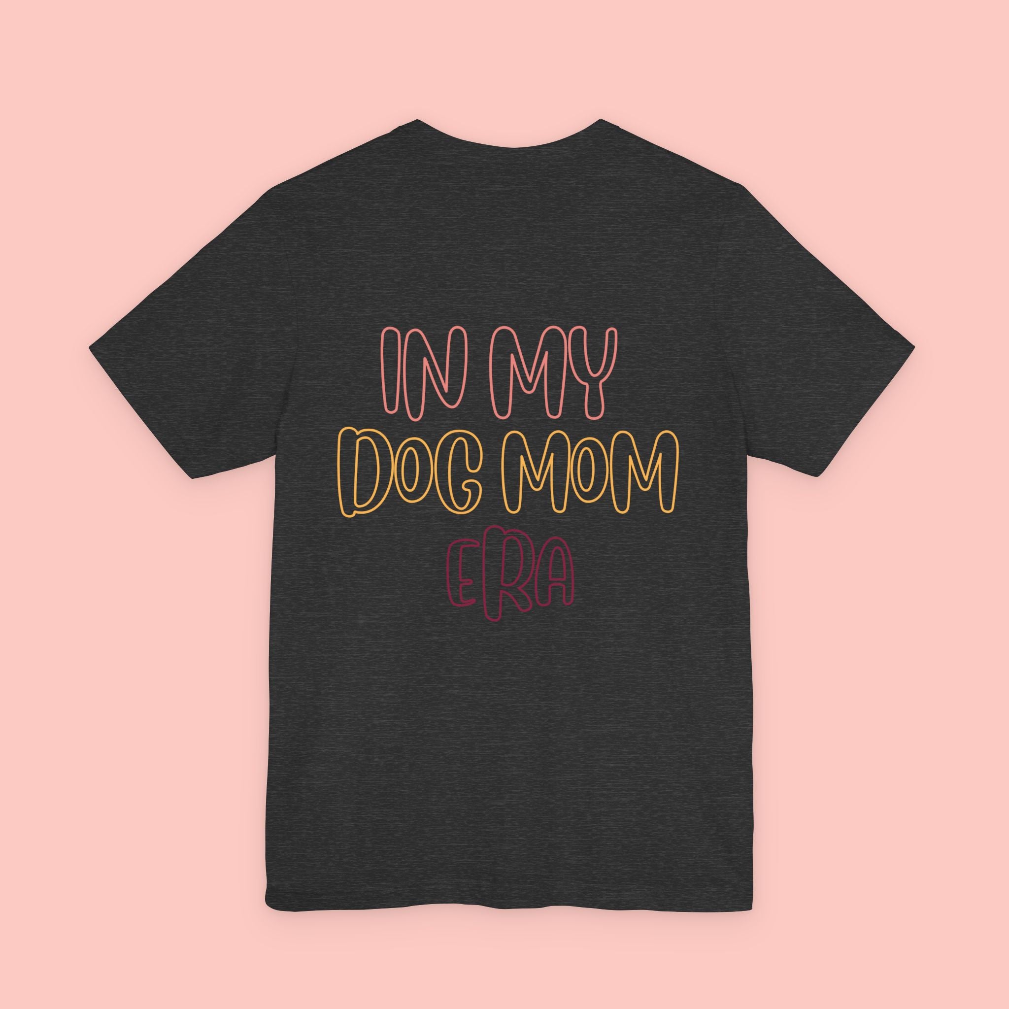 Dog Mom Tee — "In My Dog Mom Era" Cute Pastel Graphic T-Shirt