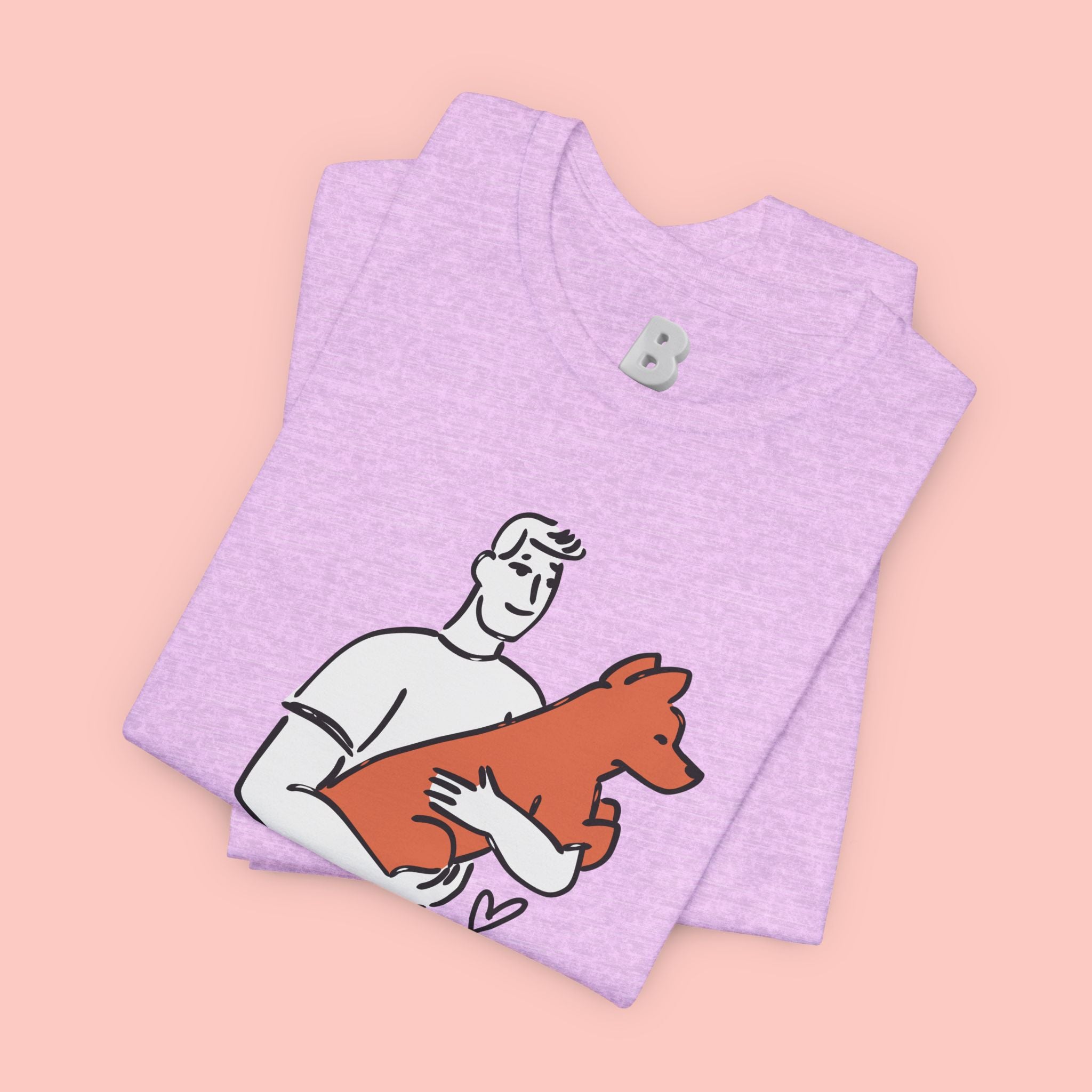 Marry the Man Dog Lover T-Shirt — Cute Couple & Pet Graphic Tee