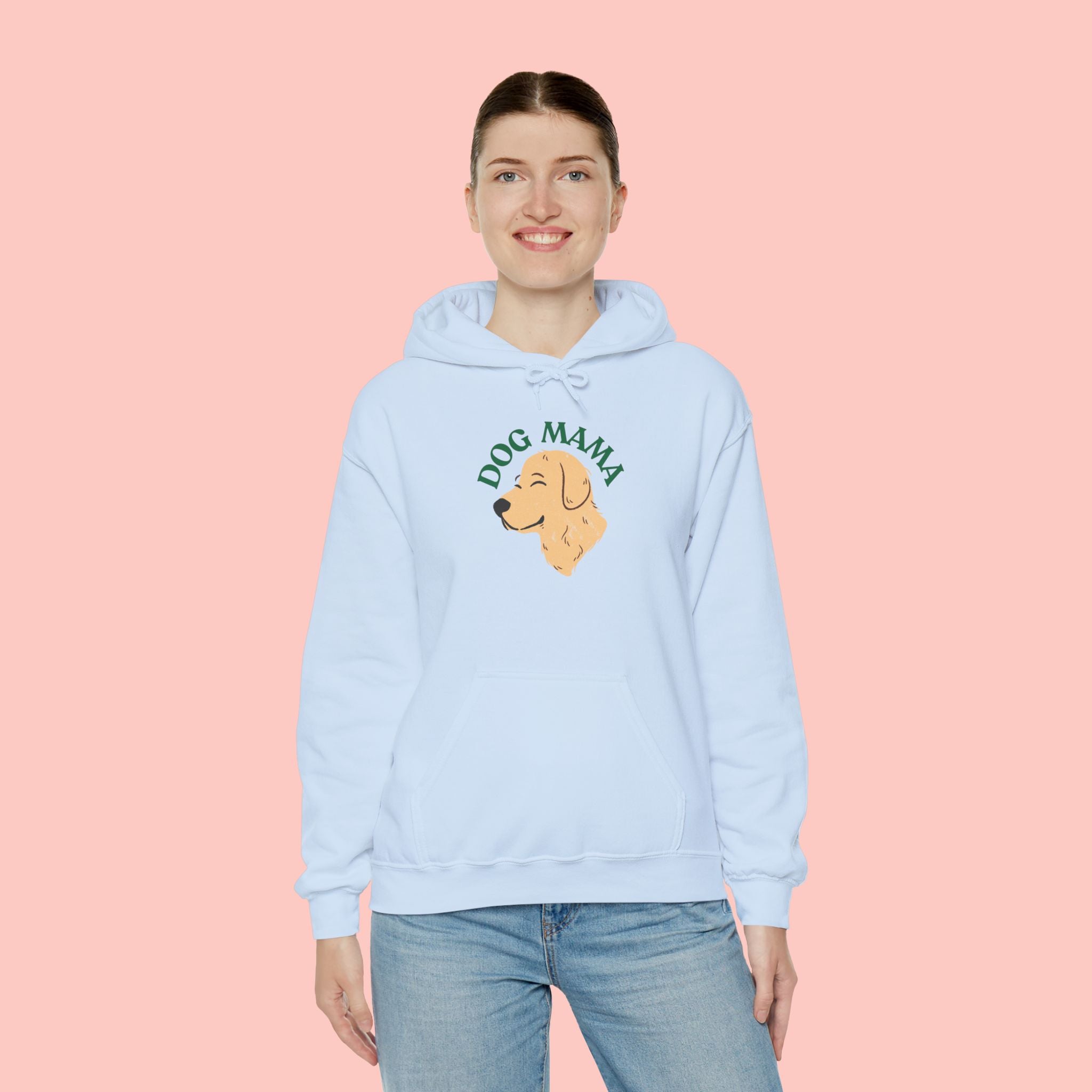 Dog Mama Hoodie — Cute Golden Retriever Dog Mom Sweatshirt