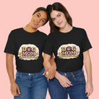 Dog Mom T-Shirt – "Loving My Dog Life" Cute Paw Print Tee for Pet Moms