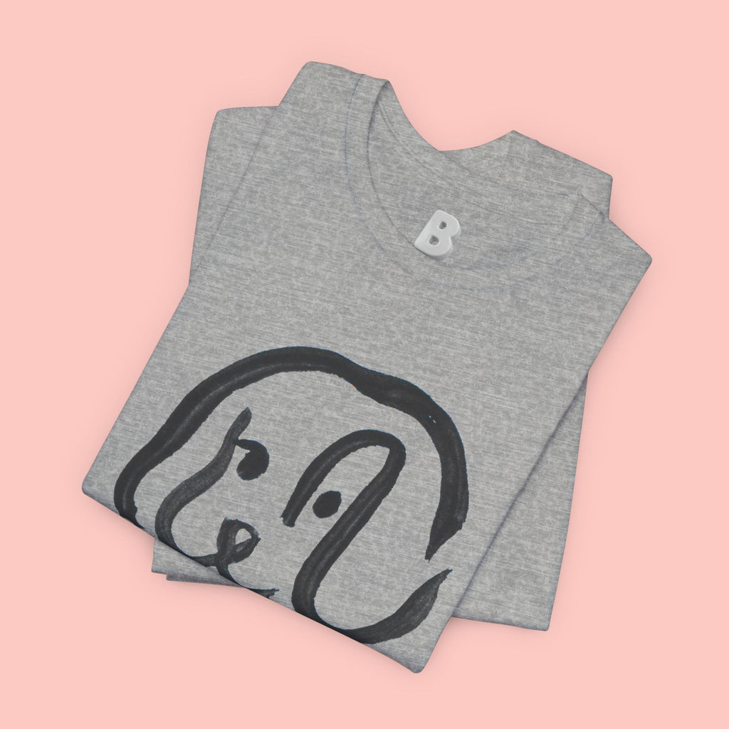 First My Dog Tee — "First My Dog Then Everything" Graphic T-Shirt