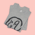 First My Dog Tee — "First My Dog Then Everything" Graphic T-Shirt