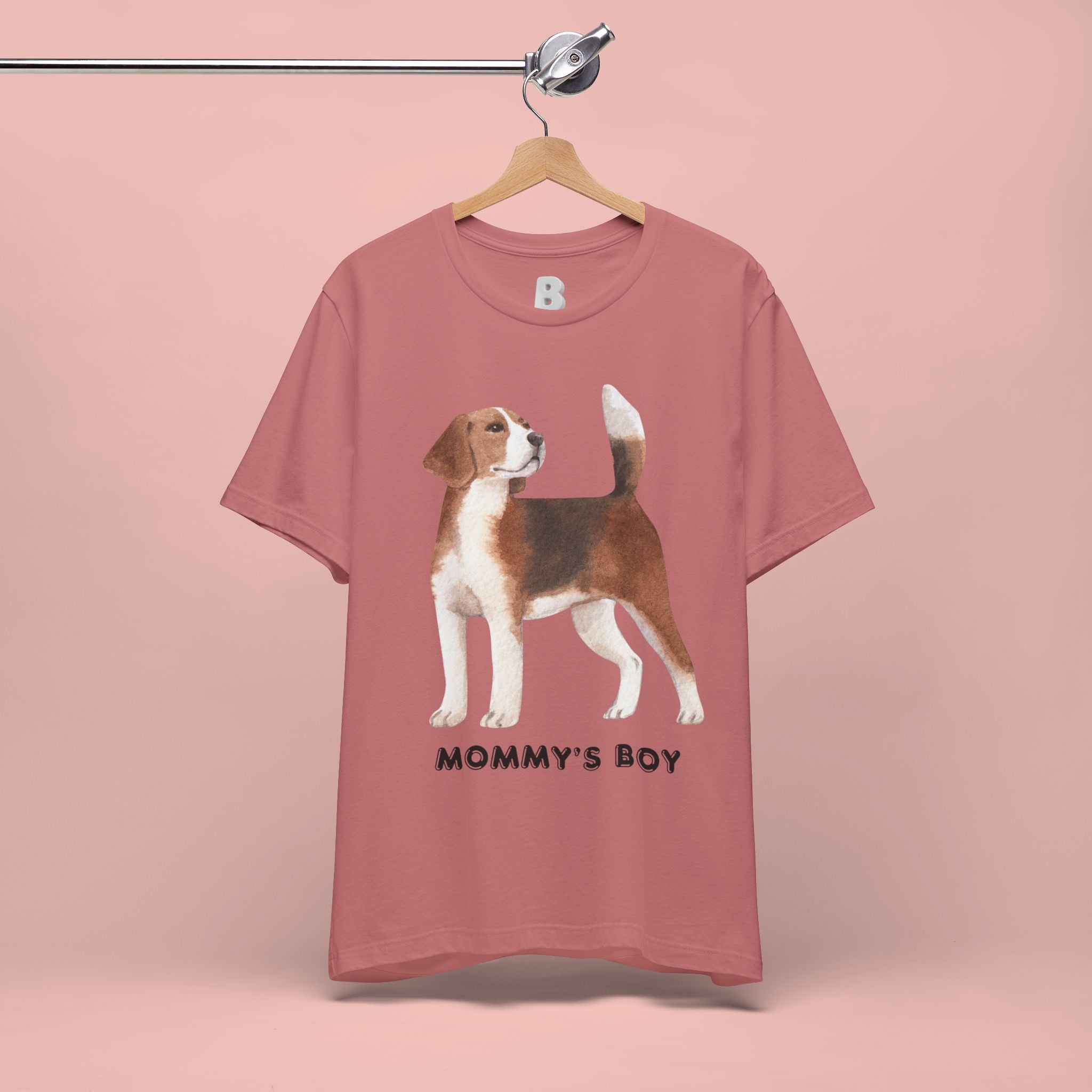 Mommy's Boy Beagle T-Shirt — Cute Dog Lover Tee
