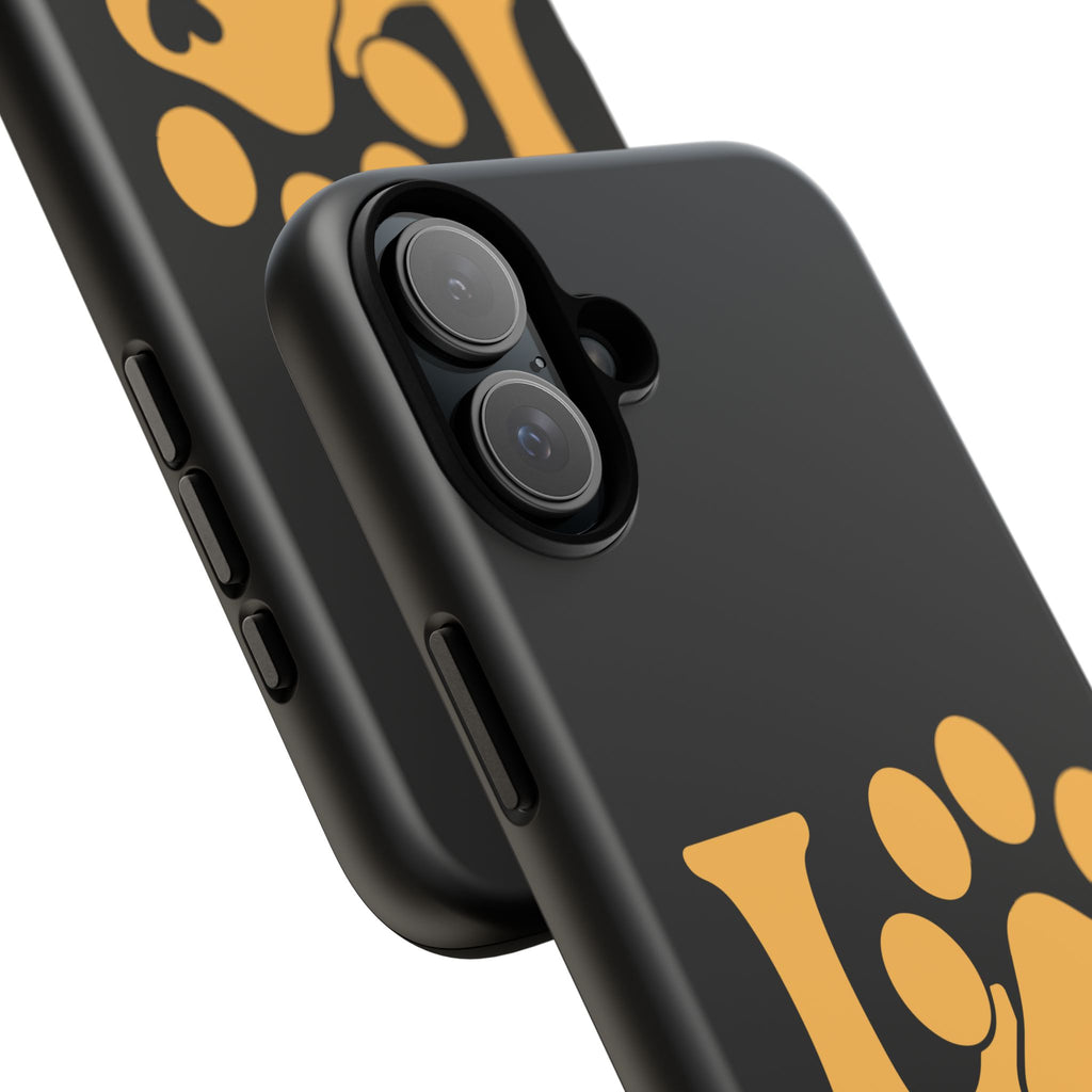 Phone Case — LOVE Paw Print Design (Pet Lover Protective Case)