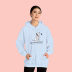 Dog Mom Hoodie — 'Are You Dog Mom?' Cute Dalmatian Graphic Pullover