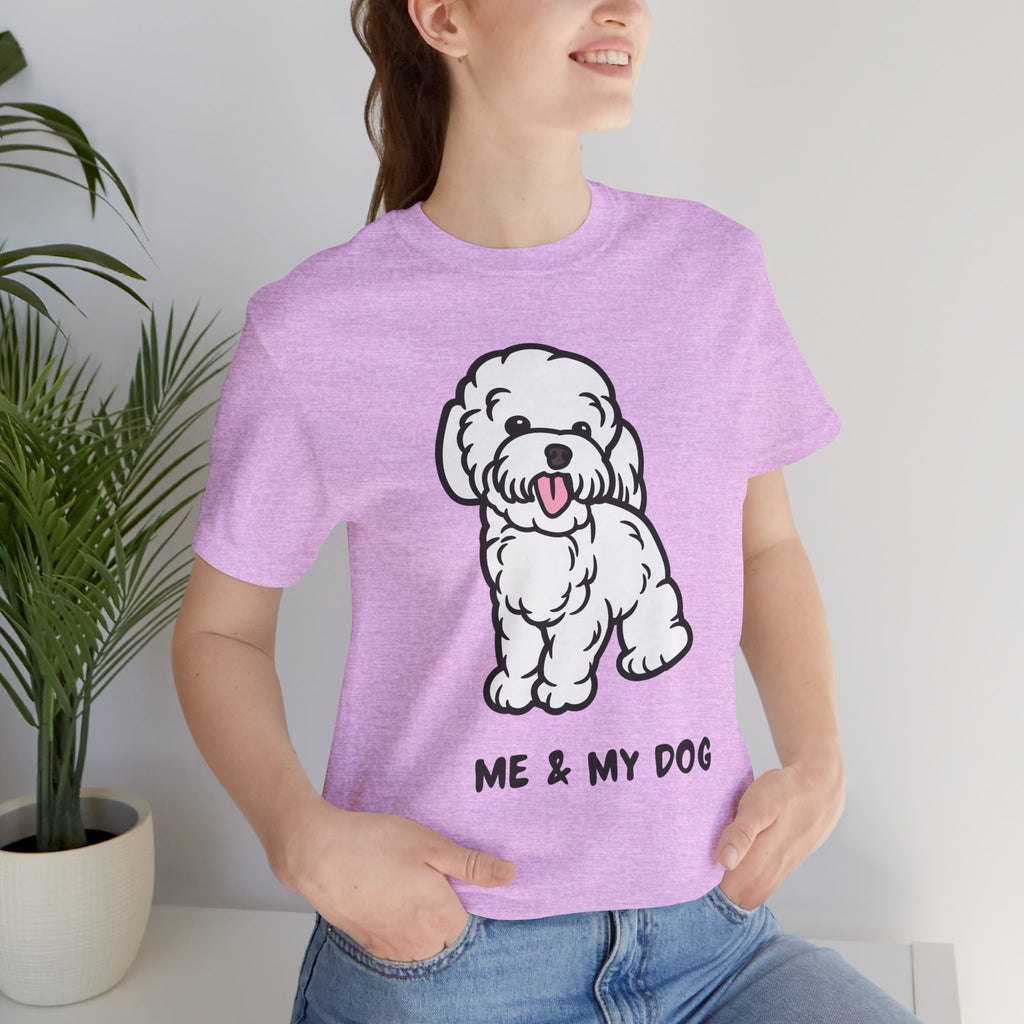 Me & My Dog T-Shirt — Cute Cartoon Puppy Tee for Dog Lovers