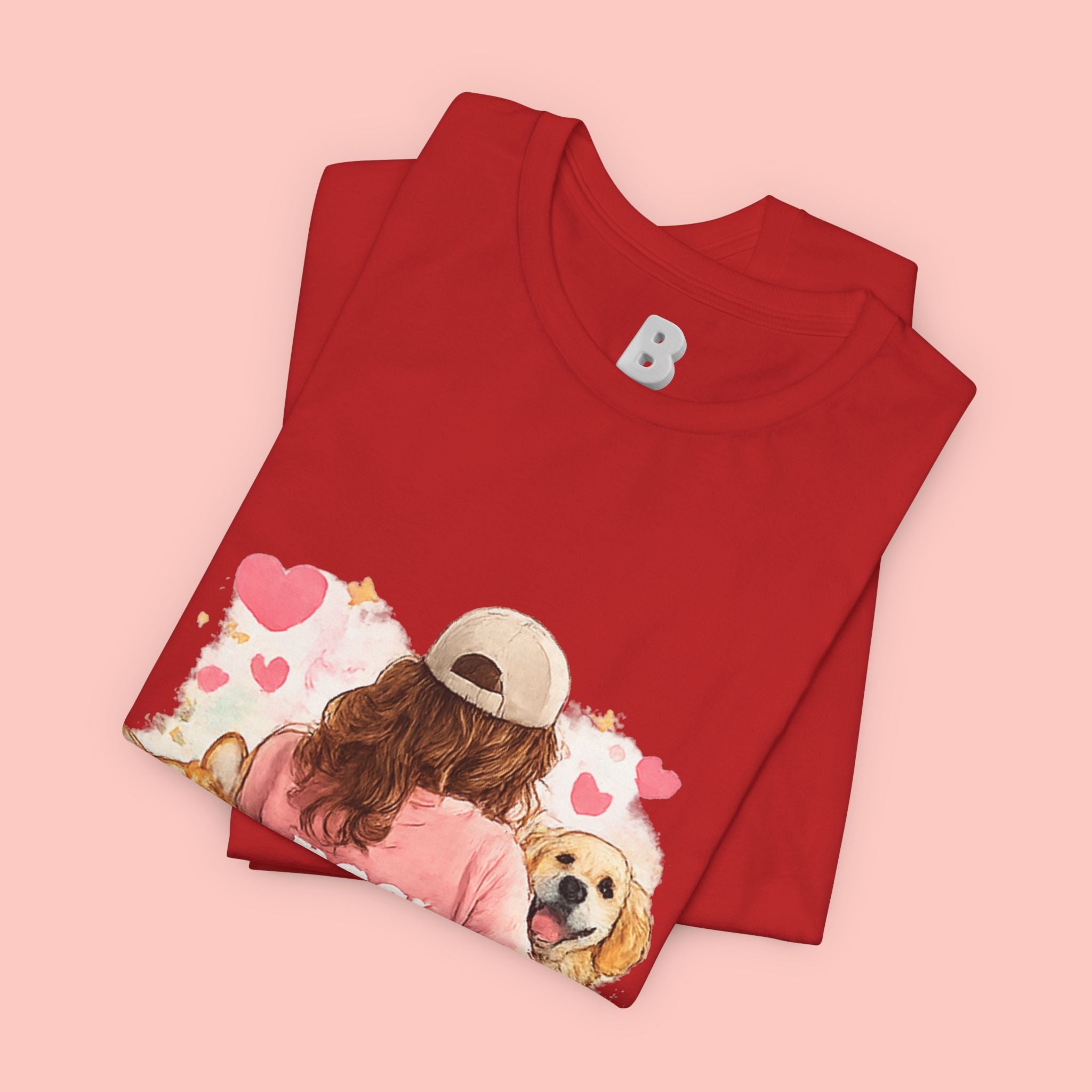 Dog Mom T-Shirt - Cute Woman with Dogs Graphic Tee