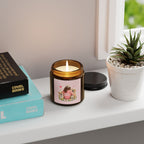 Dog Mom Soy Candle — Amber Jar Scented Candle (Multi-Size)