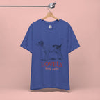 Lovely Dog Mom T-Shirt — Vintage Sketch Dog Graphic Tee