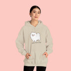 Pomeranian 'Mom's Little Child' Hoodie – Cute White Dog Graphic Pullover