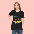 Just A Girl Who Loves Dogs T-Shirt