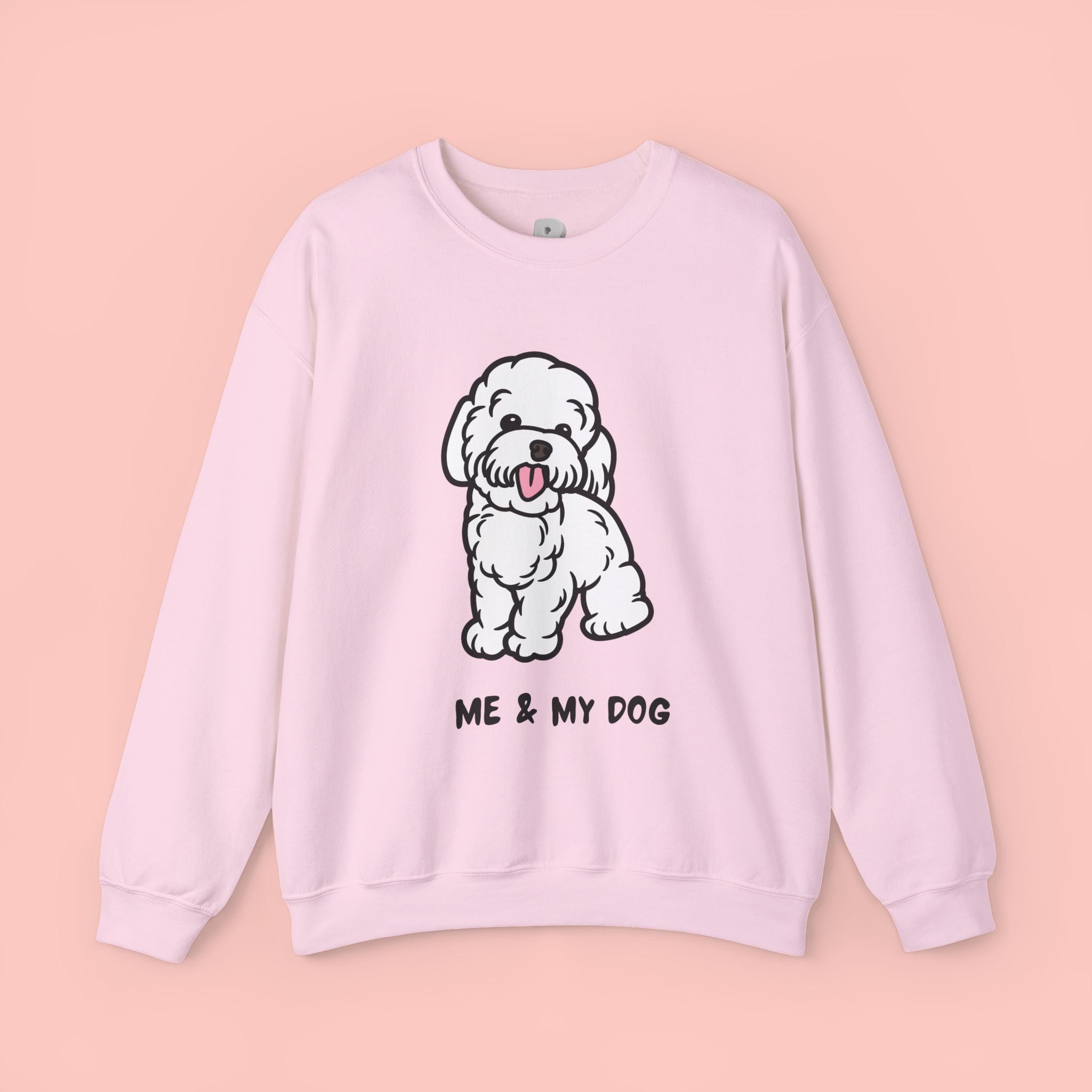Me & My Dog Cute Doodle Crewneck Sweatshirt