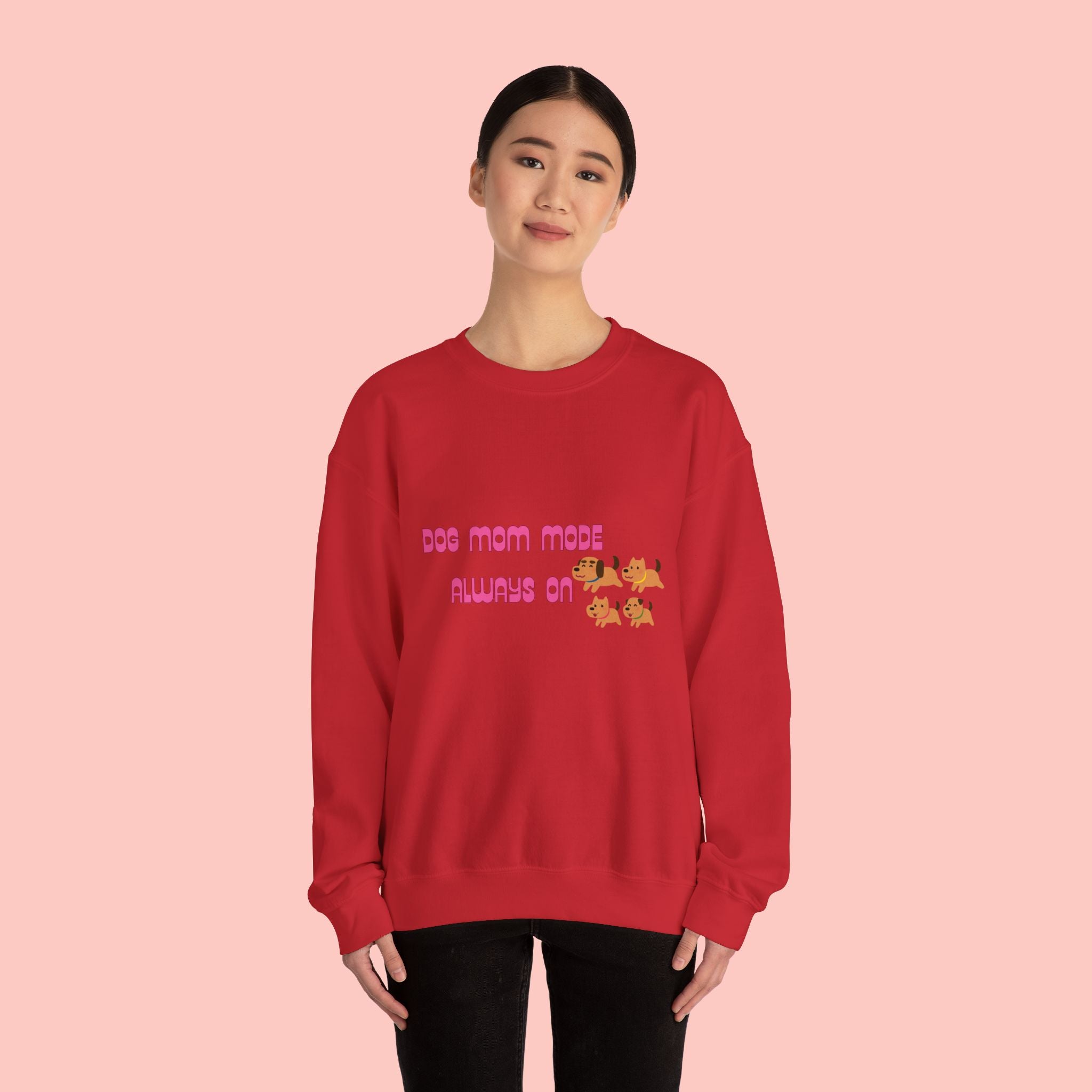 Dog Mom Made — Crewneck Sweatshirt