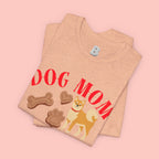 Dog Mom T-Shirt — Cute Shiba & Treats “My Dog Is My Whole World” Tee